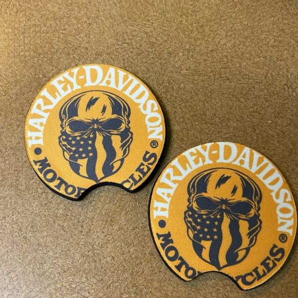 Motorcycle design Custom car coasters New set/2 - Picture 5 of 7